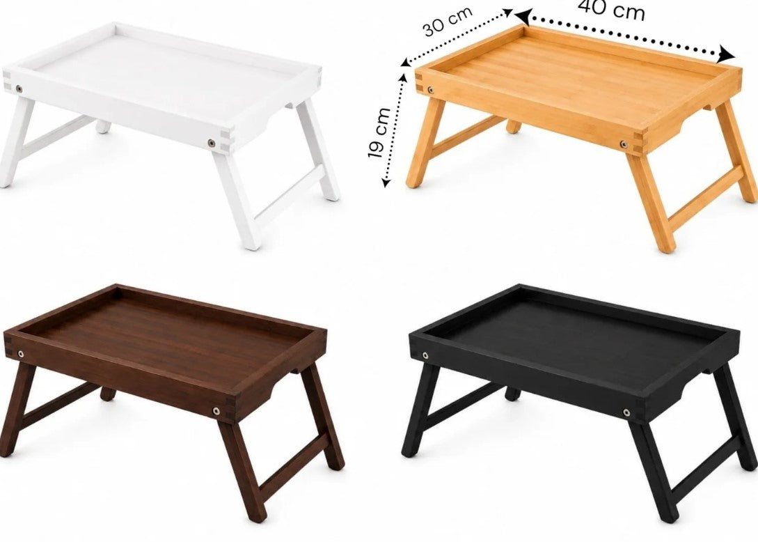 High Quality Bed Tray Table with Foldable Legs