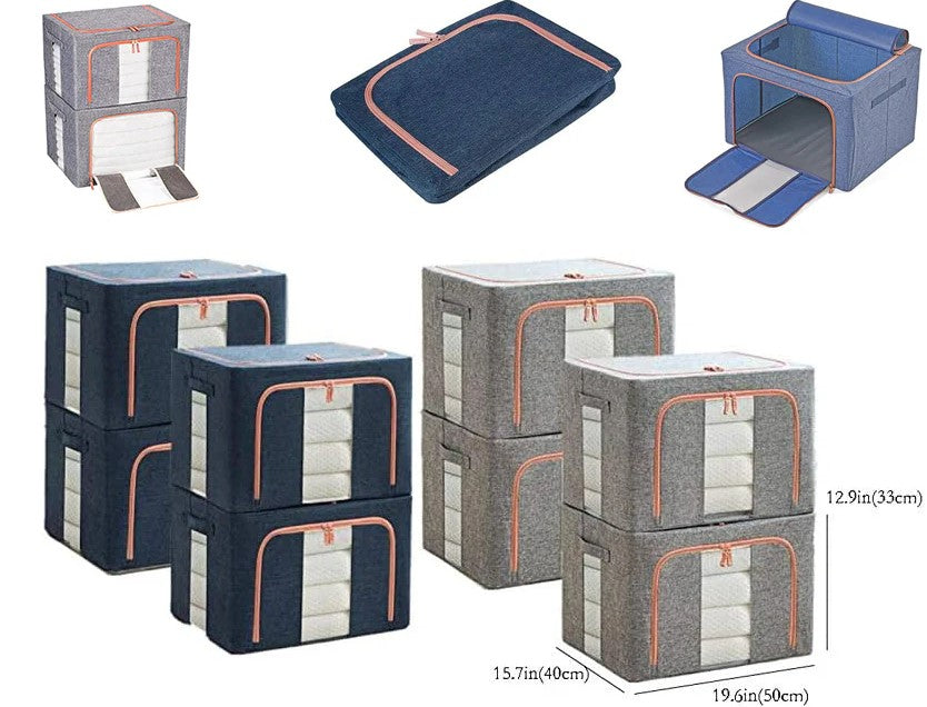 66 Litre Storage Box for Clothes Wardrobe