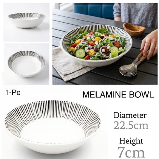 1-Pc 8.75” Melamine Salad Bowl (BET-B509)