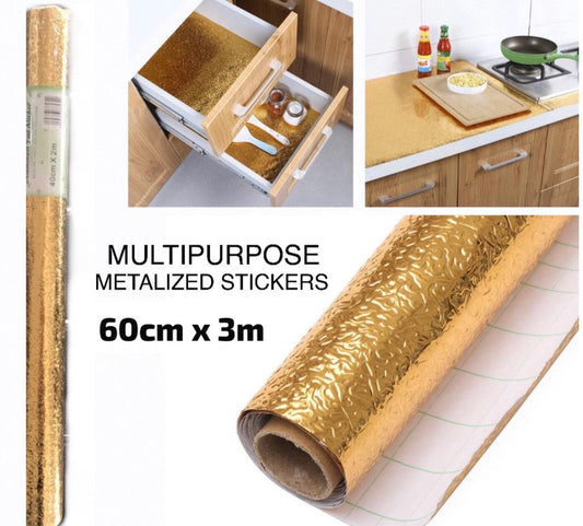 Stickers 60cm X 3m (Gold)