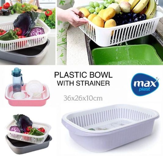 Strainer With Bowl (Max