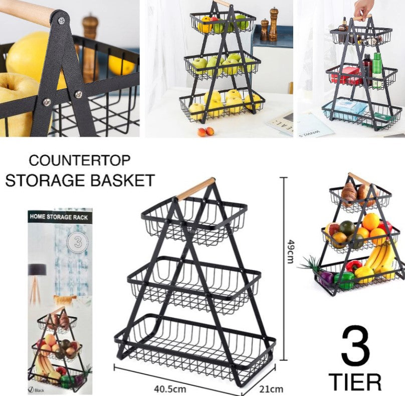 3-Tier Fruit Basket