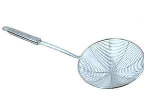 Large Stainless Steel Spider Strainer Skimmer Ladle