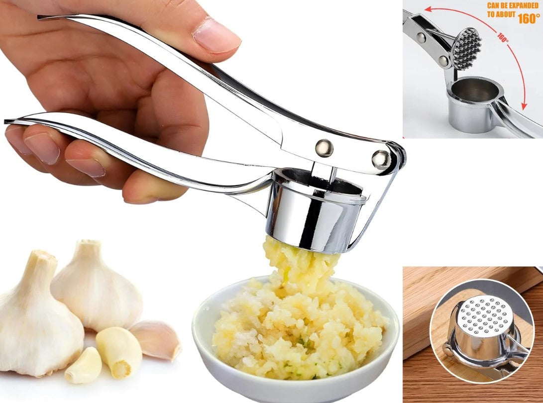 Stainless Garlic press