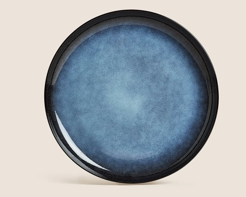 Dosthoff Blue Glazed Dinner Plate 27 cm