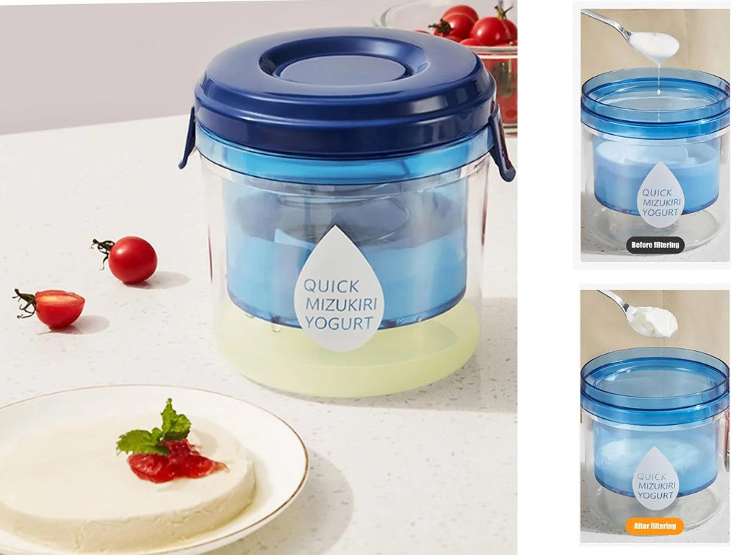 Round Labneh Maker Strainer with Spring