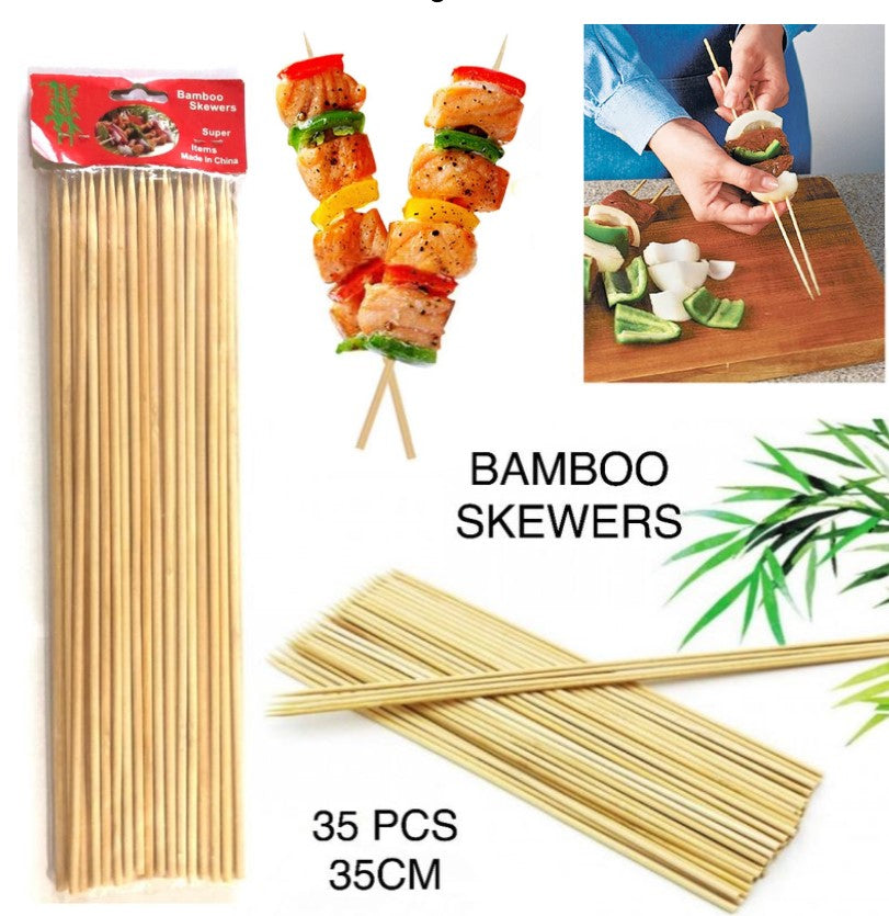 35-Pcs Bamboo Skewers