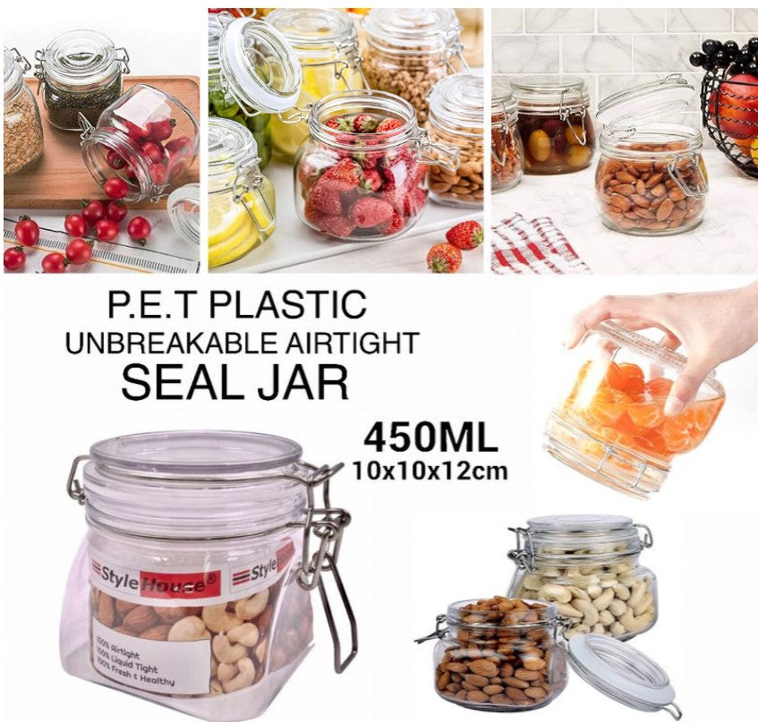 Plastic Jar (450ML)