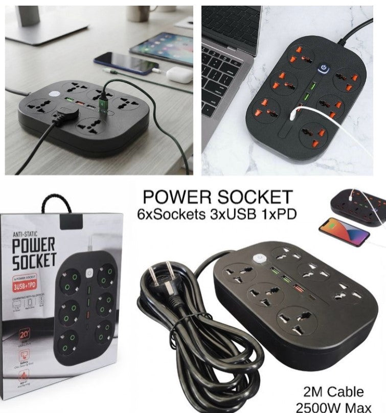 Anti-Static Power Socket