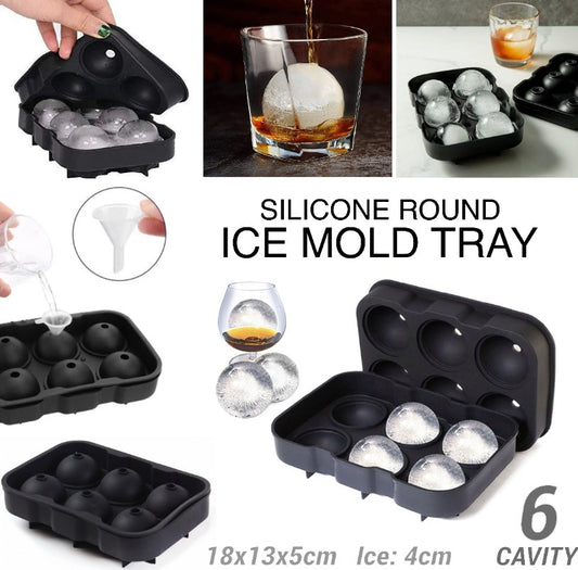 6-Round Ice Mold