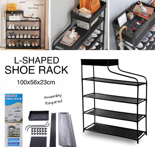 L-Shaped Rack (Black)