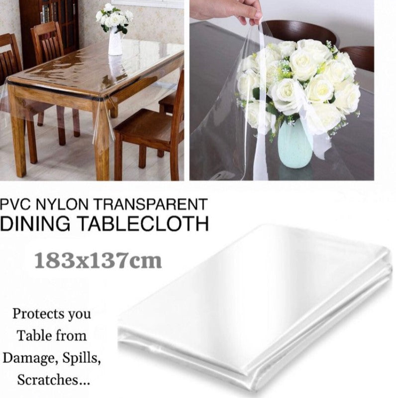Clear Tablecloth