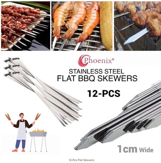 12-Pcs Flat Skewers