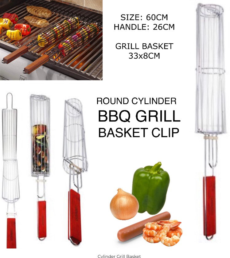 Cylinder Grill Basket